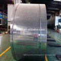 1050 3003 competitive price reflective hammer tone embossed aluminum sheet coil Mirror Finish aluminium mill